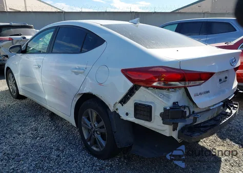 2018 Hyundai Elantra Sel/Value/Limited из США, поврежденный, VIN 5NPD84LF8JH330183